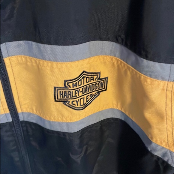 Men’s Harley Davidson, nylon motorcycle jacket large - Picture 2 of 7